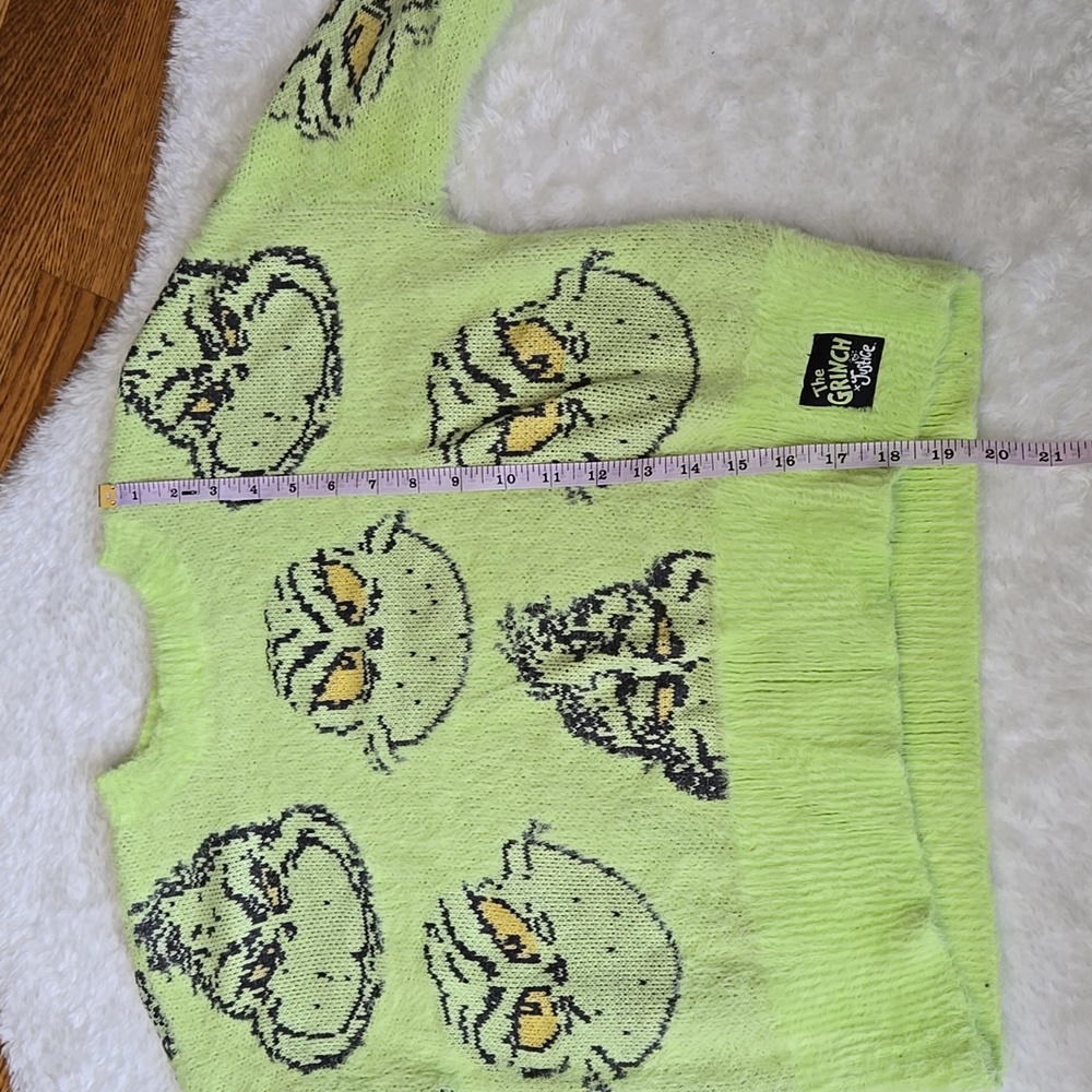 Justice Grinch Sweater, Girls Size Large - Picture 9 of 10